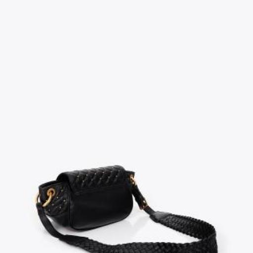 Bolso bandolera negra con mini tachas [2]