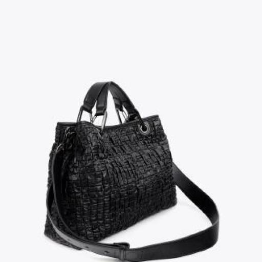 Bolso efecto piel fruncida [2]
