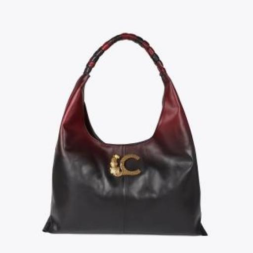 Bolso shopper degradé logo leopardo [0]