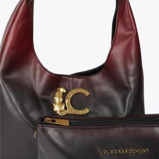 Bolso shopper degradé logo leopardo [2]