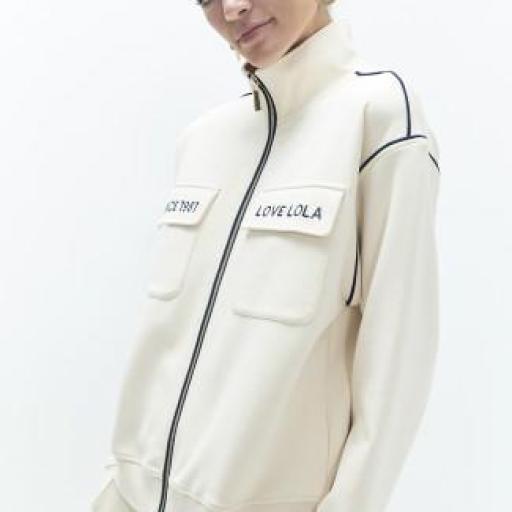 Sudadera cruda cuello alto [2]