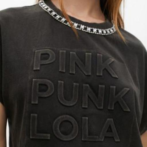 Camiseta cuello joya tejido lavado [2]