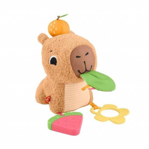 Peluche capibara de estimulos y juego [5]