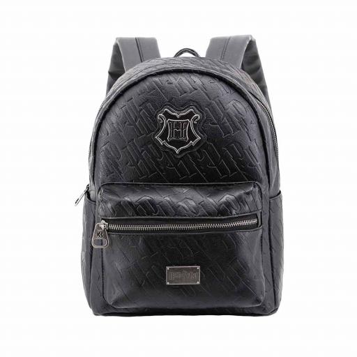 Mini mochila Hogwarts en color negro de Harry Potter [1]