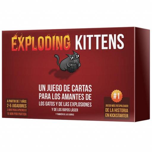 Juego de mesa Exploding kittens