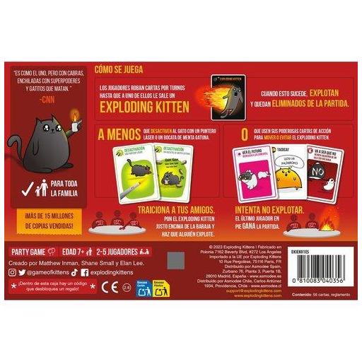 Juego de mesa Exploding kittens [3]