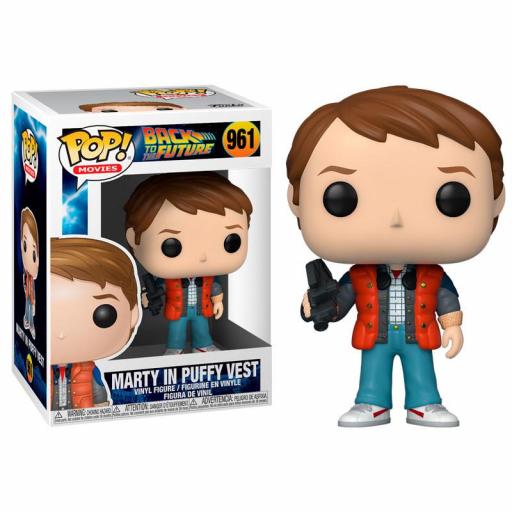 Funko pop 961 Marty in puffy vest de Regreso al futuro