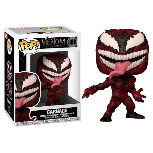 Funko pop 889 Carnage de Venom de Marvel [1]