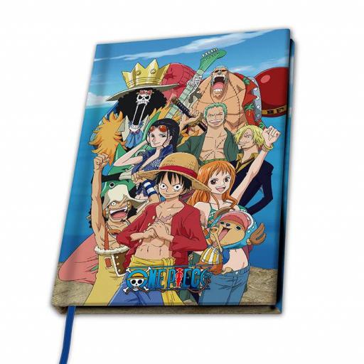 Libreta tapa dura de One Piece