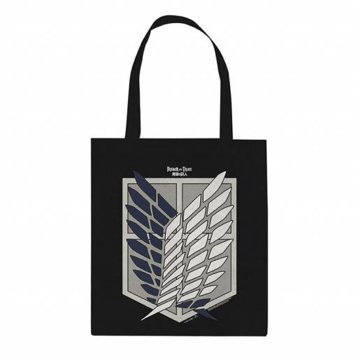 Bolsa tote bag Ataque a los titanes insignia