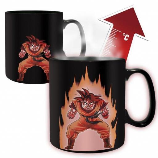 Taza termica cambio de color de Goku de Dragón Ball [0]
