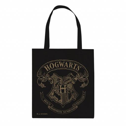 Bolsa tote bag de el escudo de Hogwarts de Harry Potter