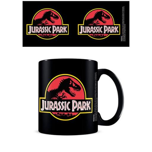 Taza con el logo de Jurassic parck de 315 ml