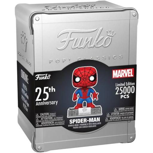 Funko pop 03C Spider-man del 25º Aniversario en lata edición limitada [0]
