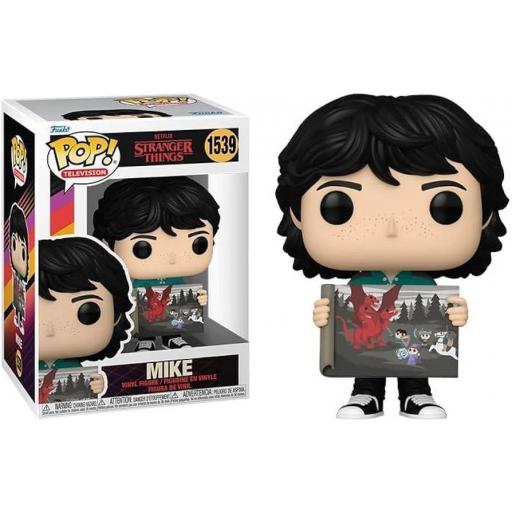 Funko pop 1539 Mike con cuadro de Stranger Things 4º temporada [0]