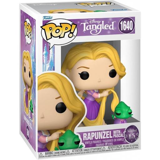 Funko pop 1640 Rapunzel con Pascal de Enredados [1]