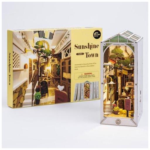 Maqueta Sujetalibros libreria Sunshine town [2]