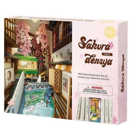 Maqueta Sujeta libros Sakura densya [3]