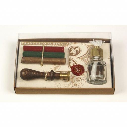 Set de lacre con sello girasol  [0]