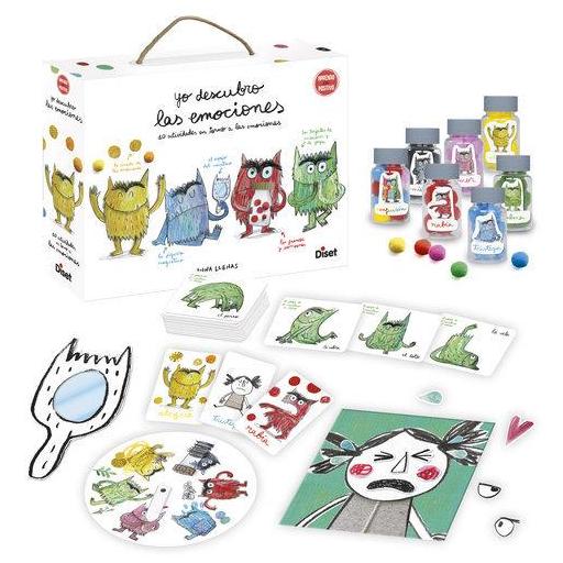 Juego de mesa Yo descubro las emociones de El monstruo de colores [0]