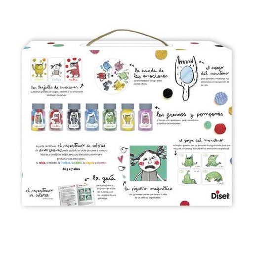 Juego de mesa Yo descubro las emociones de El monstruo de colores [1]
