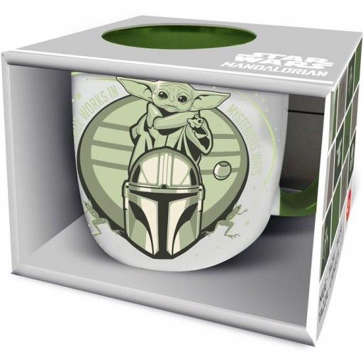 Taza de la serie The Mandaloriano de Baby Yoda 