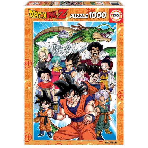 Puzzle personajes Dragon ball Z 1000 piezas 