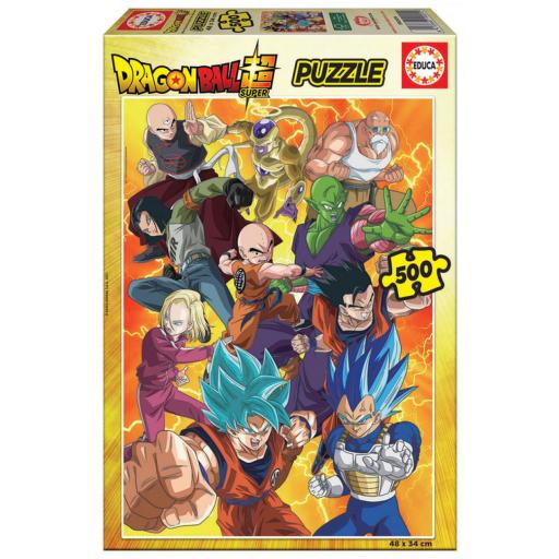 Puzzle personajes Dragon ball super 500 piezas 