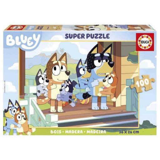 Puzzle de Bluey 100 piezas