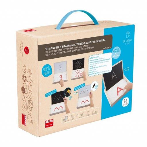 Juego de mesa Set de bandeja multisensorial pre-escritura [0]