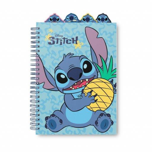 Cuaderno notebook A5 de Stitch de Disney