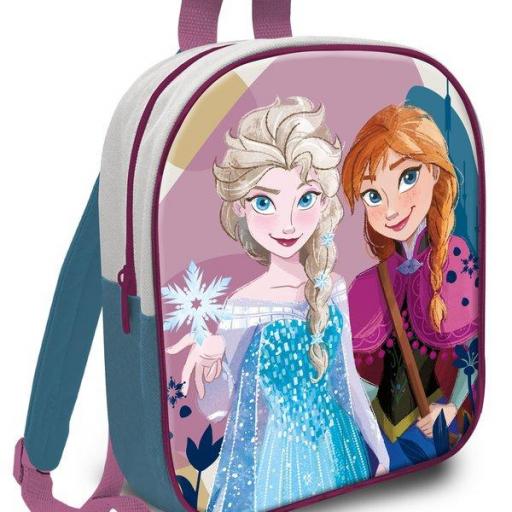 Mochila pequeña Frozen  con Anna y Elsa