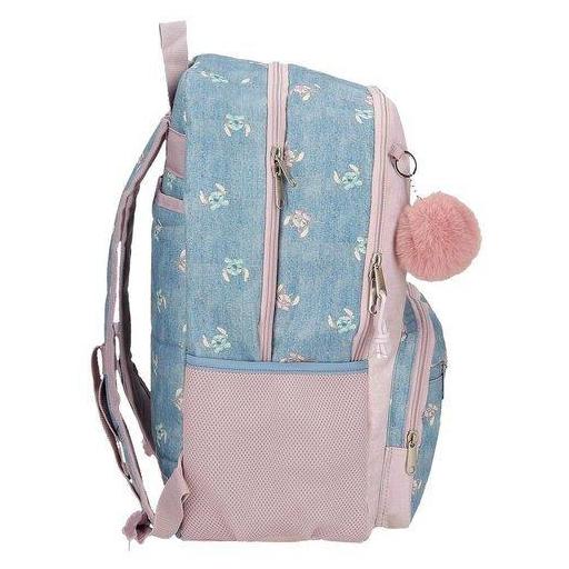 Mochila escolar doble de Stitch Cuddle me de Disney [1]