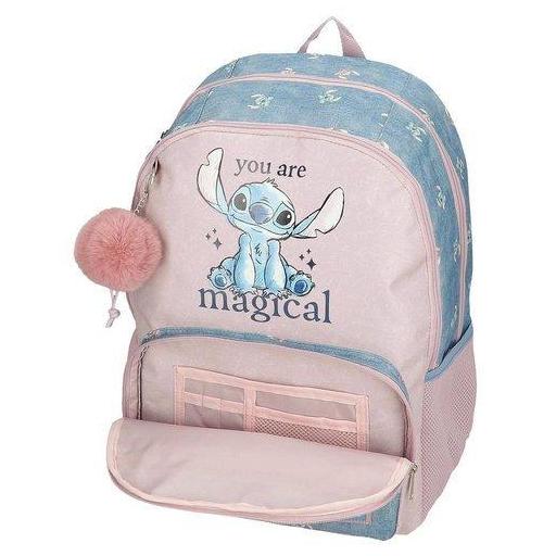 Mochila escolar doble de Stitch Cuddle me de Disney [4]