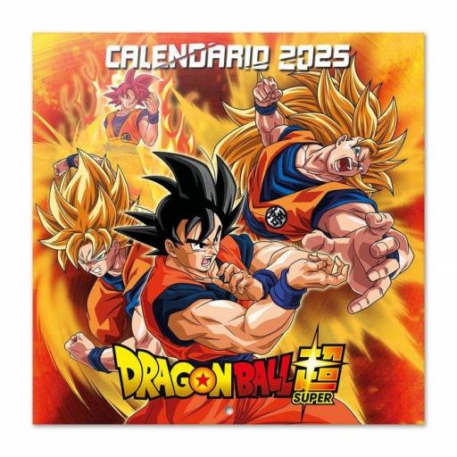 Calendario 2025 de Dragon Ball