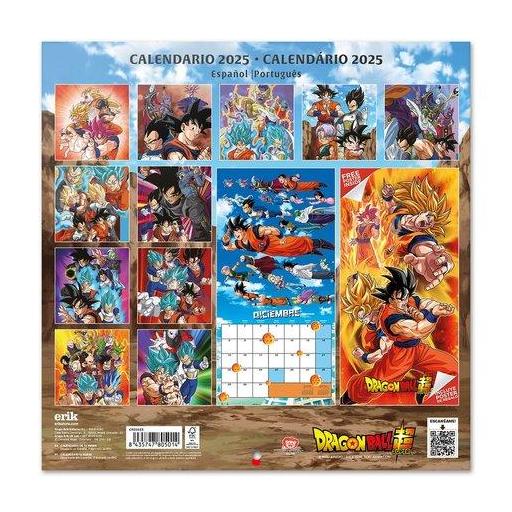 Calendario 2025 de Dragon Ball [1]