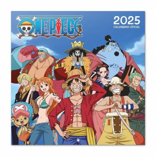 Calendario 2025 de One Piece