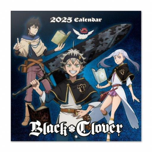 Calendario 2025 de Black Clover