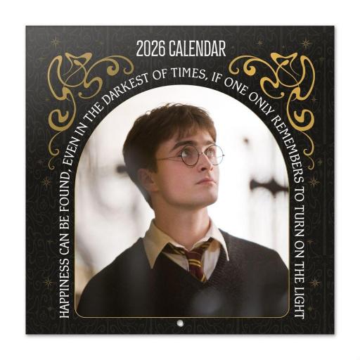 Calendario de pared de 12 meses de Harry Potter de 2026 [0]