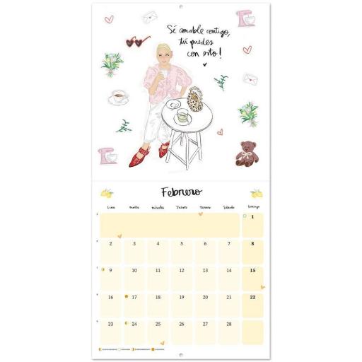 Calendario de pared de 12 meses de Ana Marin de 2026 [2]