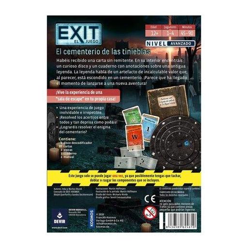 Juego de mesa Exit: El cementerio de las tinieblas [1]
