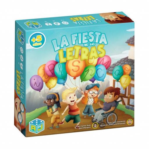 Juego de mesa La fiesta de las letras
