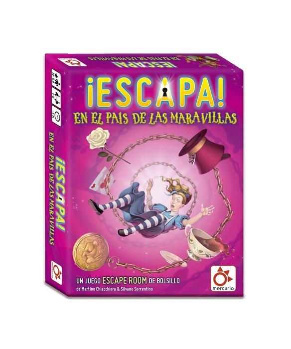 Juego de mesa ¡Escapa! En el pais de la maravillas