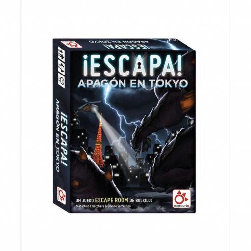 Juego de mesa ¡Escapa! Apagon en Tokio [0]