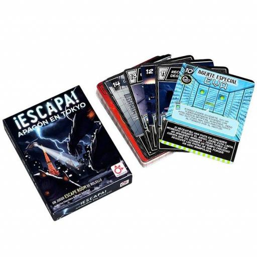 Juego de mesa ¡Escapa! Apagon en Tokio [2]