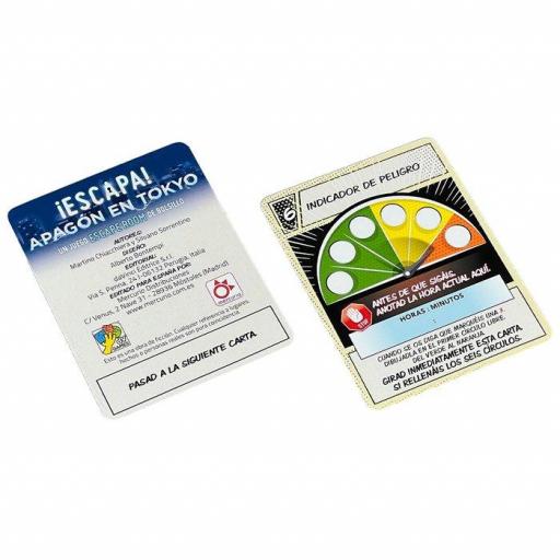Juego de mesa ¡Escapa! Apagon en Tokio [3]