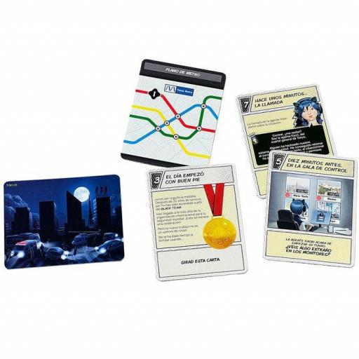 Juego de mesa ¡Escapa! Apagon en Tokio [4]