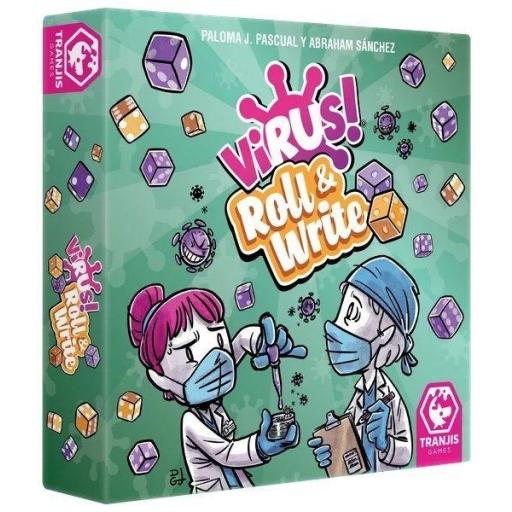 Juego de mesa Virus de Roll & write [0]