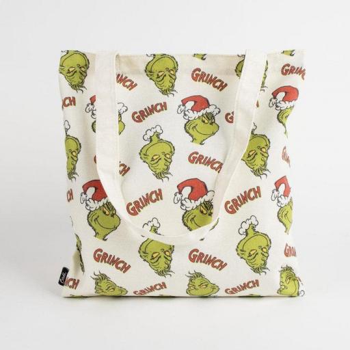 Bolsa de asa grande de el personaje El grinch [1]