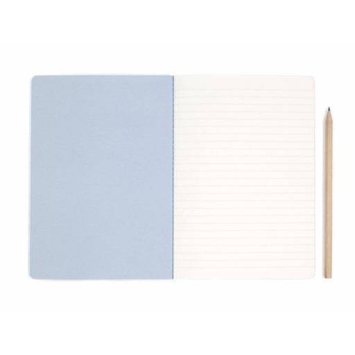 Cuaderno con lomo cosido de la gran ola de Kanagawa Hokusai  [1]